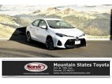 Blizzard White Pearl Toyota Corolla in 2018