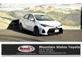 2018 Blizzard White Pearl Toyota Corolla SE #123874719