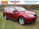 2015 Venetian Red Pearl Subaru Forester 2.5i Limited #123898590