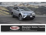 2018 Silver Sky Metallic Toyota RAV4 XLE AWD #123898534