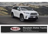 2018 Blizzard White Pearl Toyota Highlander XLE AWD #123898518