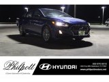 2018 Lakeside Blue Hyundai Sonata SE #123898728