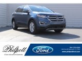 2018 Blue Ford Edge SEL #123924254