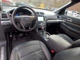 2017 Ford Explorer Limited 4WD Ebony Black Interior