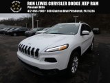2018 Bright White Jeep Cherokee Latitude Plus 4x4 #123924313