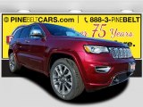 2018 Velvet Red Pearl Jeep Grand Cherokee Overland 4x4 #123924115