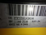 2018 Challenger Color Code for Yellow Jacket - Color Code: PY4