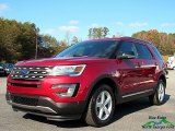 2017 Ruby Red Ford Explorer XLT 4WD #123924014