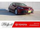2018 Ruby Flare Pearl Toyota Camry LE #123924261