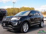 2017 Shadow Black Ford Explorer Limited 4WD #123924013