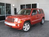 2008 Sunburst Orange Pearl Jeep Patriot Limited #12338940