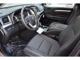 2018 Toyota Highlander LE AWD Black Interior