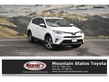 2018 Super White Toyota RAV4 XLE AWD #123947935