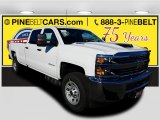 2018 Summit White Chevrolet Silverado 3500HD Work Truck Crew Cab 4x4 #123947965