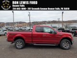 2018 Ruby Red Ford F150 XLT SuperCab 4x4 #123948089