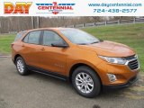 2018 Orange Burst Metallic Chevrolet Equinox LS #123948082
