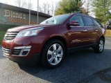 Siren Red Tintcoat Chevrolet Traverse in 2017