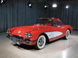 1958 Chevrolet Corvette Signal Red