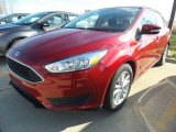 2017 Ruby Red Ford Focus SE Hatch #123948291