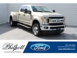 2017 Oxford White Ford F350 Super Duty XLT Crew Cab 4x4 #123988357