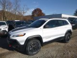 2018 Bright White Jeep Cherokee Trailhawk 4x4 #124004553