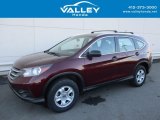 2014 Basque Red Pearl II Honda CR-V LX AWD #124004359