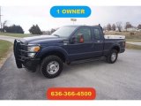 2012 Dark Blue Pearl Metallic Ford F250 Super Duty XL SuperCab 4x4 #124004672