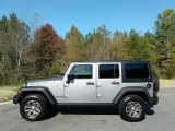 2018 Billet Silver Metallic Jeep Wrangler Unlimited Rubicon 4x4 #124026070
