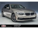 2017 Cashmere Silver Metallic BMW 5 Series 530i Sedan #124026223
