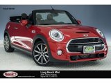 2017 Blazing Red Metallic Mini Convertible Cooper S #124026218