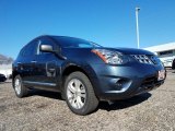 2015 Graphite Blue Nissan Rogue Select S AWD #124051303