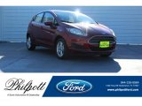 Ruby Red Ford Fiesta in 2017