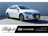 2018 Quartz White Pearl Hyundai Elantra Value Edition #124065955