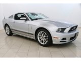 2014 Ingot Silver Ford Mustang V6 Premium Coupe #124075099