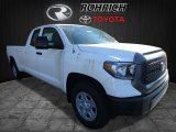 2018 Super White Toyota Tundra SR Double Cab 4x4 #124075132