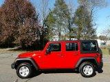 2018 Firecracker Red Jeep Wrangler Unlimited Sport 4x4 #124074858