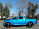 2018 Hydro Blue Pearl Ram 1500 Sport Crew Cab 4x4 #124074857