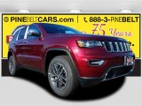 2018 Velvet Red Pearl Jeep Grand Cherokee Limited 4x4 #124074888