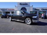 2018 Brilliant Black Crystal Pearl Ram 1500 Big Horn Crew Cab #124074960