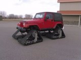 2004 Flame Red Jeep Wrangler Rubicon 4x4 #124074848