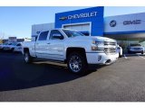 2018 Iridescent Pearl Tricoat Chevrolet Silverado 1500 High Country Crew Cab 4x4 #124074991