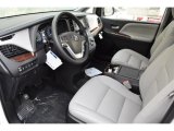 2018 Toyota Sienna Limited AWD Gray Interior