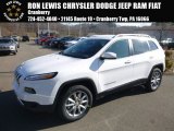 2018 Bright White Jeep Cherokee Limited 4x4 #124094494