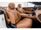 2017 Mercedes-Benz S 550 Cabriolet designo Saddle Brown/Black Interior
