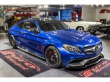 Brilliant Blue Metallic Mercedes-Benz C in 2017