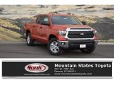 2018 Inferno Orange Toyota Tundra SR5 CrewMax 4x4 #124094413