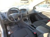 2018 Ford Focus SE Hatch Charcoal Black Interior