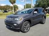 2018 Jeep Grand Cherokee Overland 4x4 Front 3/4 View