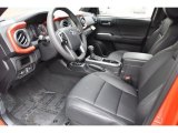 2018 Toyota Tacoma TRD Sport Double Cab 4x4 Black Interior