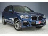 Phytonic Blue Metallic BMW X3 in 2018